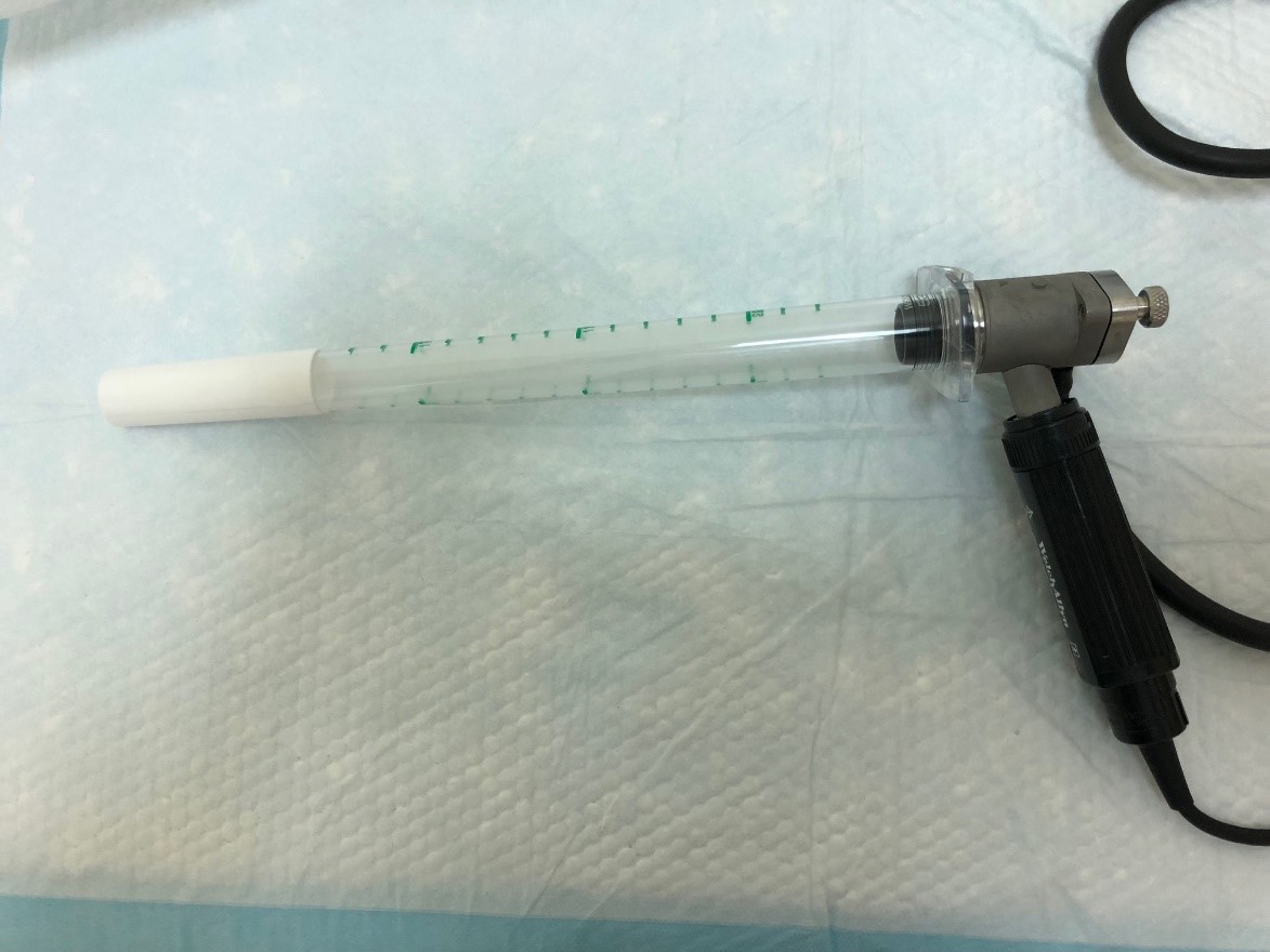Proctoscopy tube