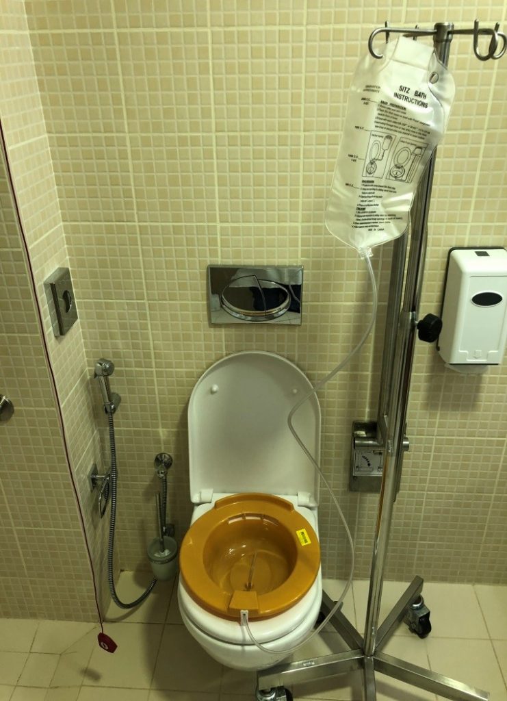 Sitz Bath Maher A. Abbas, MD, proctologist, colorectal surgeon UAE